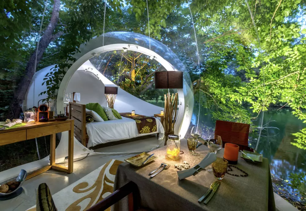 inflatable clear tent bubble